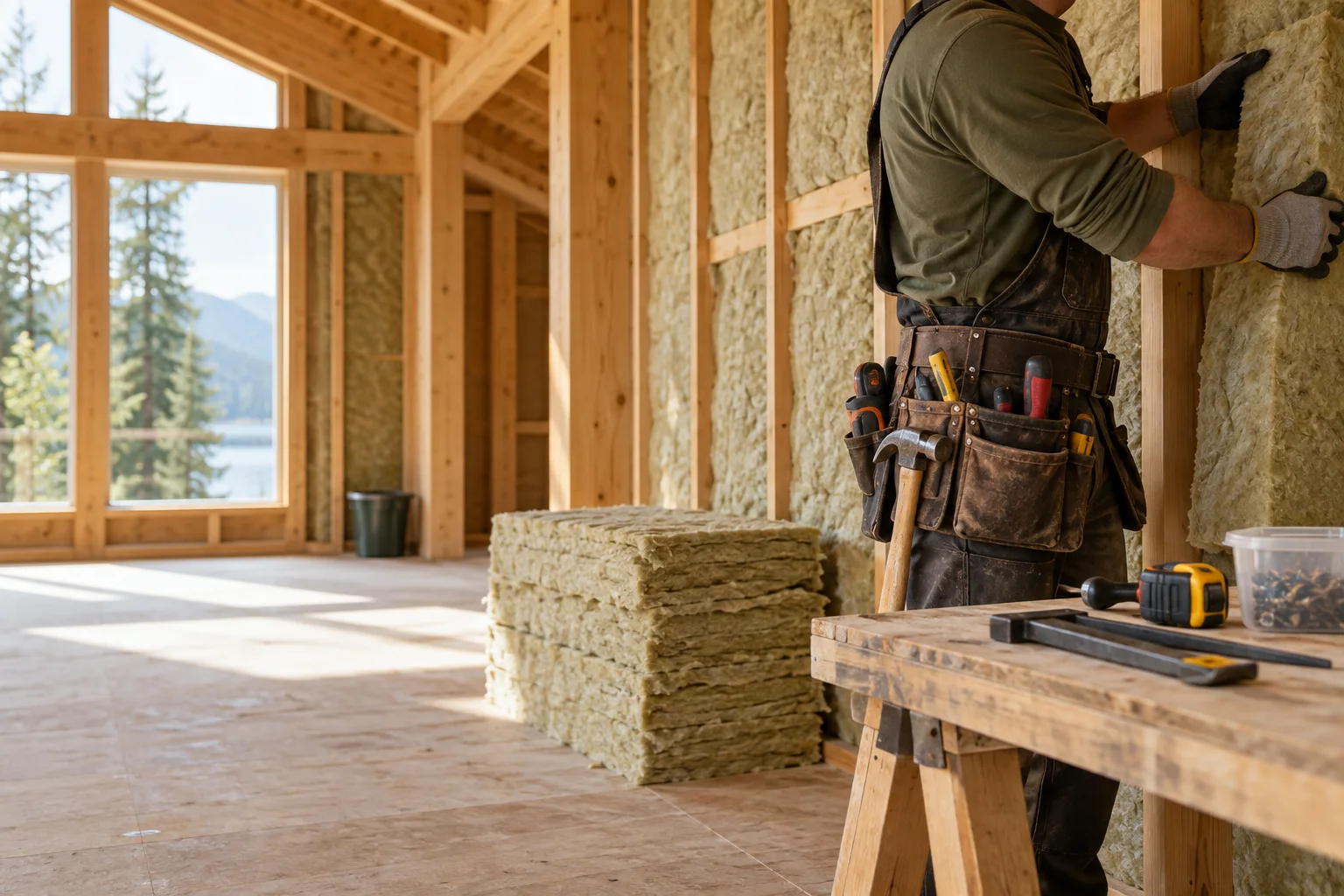 Insulation & supplies available at Galaxy Flooring and Renovation
