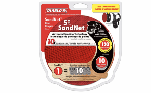 Diablo Dnd050150H10I Db 5  Sandnet Disc H&L 150G 10P