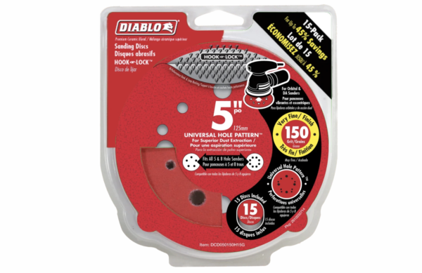 Diablo Dcd050220H04G Disc 5  220G 4 Pk