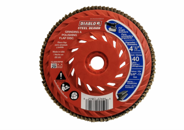 Diablo Cdx045080B01F Db 4.5 80G Speed Hub Flap Disc