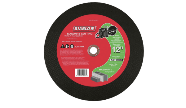 Diablo Cdd140125A01C 14? X 1/8 X 1 Masonry Hs C-Off