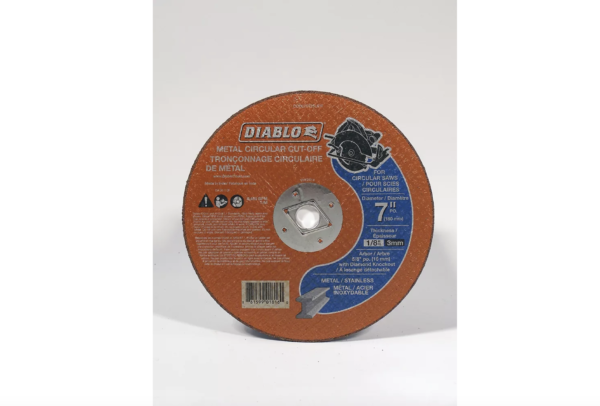 Diablo Cdd065125L01C 6-1/2? X 1/8 X 5/8 Mas. Cir. C-Off