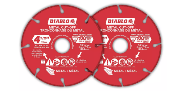 Diablo Cdd050Dia101F 5? Diamond Blade Metal Cutoff