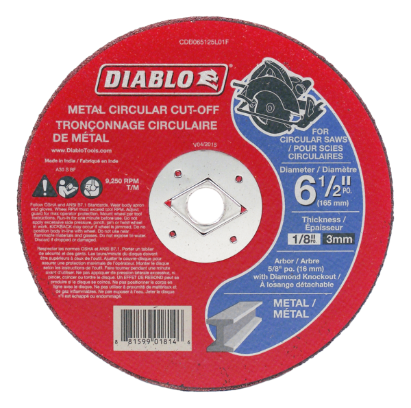 Diablo Cdd050040101F 5? X .40 X 7/8 Metal C-Off # 1 Tk