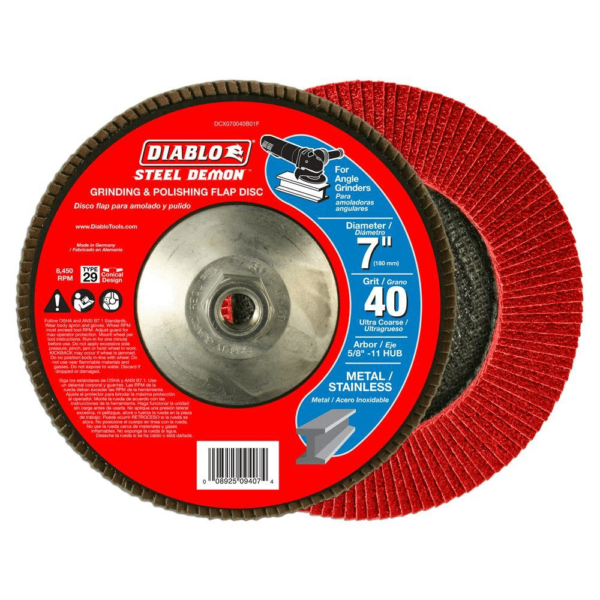 Diablo Cdx070060B01F 7? Flap Disc 60Grit