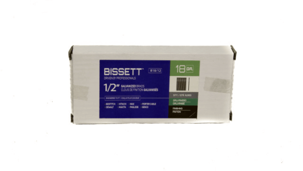 Bissett B18/45Ss Stainless Brad 1-3/4? 18G Nail B18/45 5M