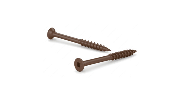 Richelieu Fkcbr83Hp 8X3      Deck Screw Flat Head Brown(9Lb)