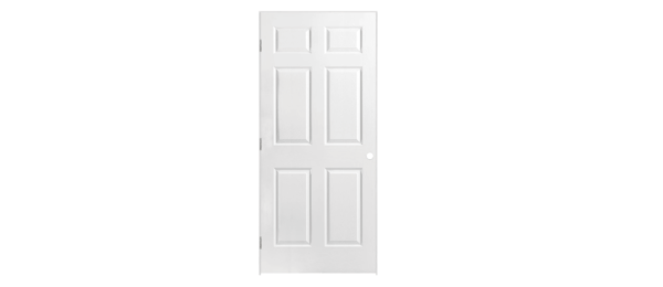 6 Panel Hollow Door Pre Machined 36? X 80? X 1 3/8? Left Hand