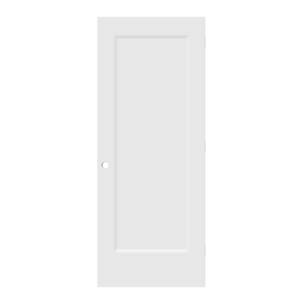 1 Panel Shaker Hollow Door Pre Machined 32? X 80? X 1 3/8? Left Hand