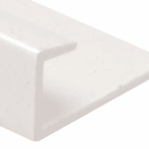 Prova Fpct1026Wht08 Vinyl (Pvc) J-Cap ? White ? 3/8 In. (10 Mm) X 8 Ft.
