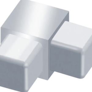 Prova Cm2351Scacr Dual Purpose Square Corner ? Satin Clear Anodized (Sca) ? 3/8 In. (10 Mm)