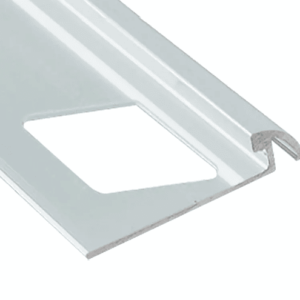 Prova Cm2249Bcl08 Round Tile Edge ? Bright Clear (Bcl) ? 1/4 In. (6.5 Mm) X 8 Ft.