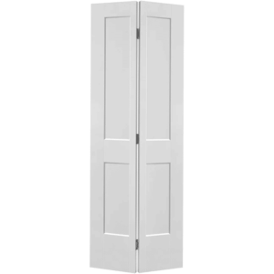 Bifold 2 Panel Shaker Hollow Door 30? X 80? X 1 3/8? (Track Hardware Included)