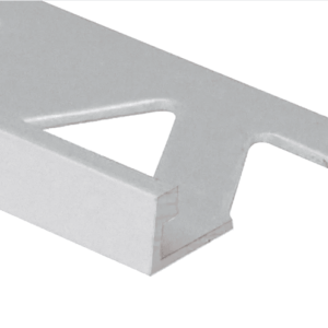 Prova Cm2151Sca12 Flat Tile Edge ? Satin Clear Anodized (Sca) ? 3/8 In. (10 Mm) X 12 Ft.