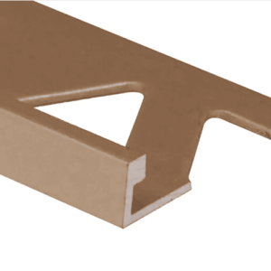 Prova Cm2151Scp08 Flat Tile Edge ? Satin Champagne (Scp) ? 3/8 In. (10 Mm) X 8 Ft.