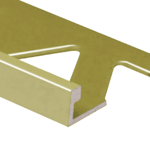 Prova Cm2150Bbr08 Flat Tile Edge ? Bright Brass (Bbr) ? 5/16 In. (8 Mm) X 8 Ft.