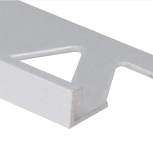 Prova Cm2150Sca08 Flat Tile Edge ? Satin Clear Anodized (Sca) ? 5/16 In. (8 Mm) X 8 Ft.