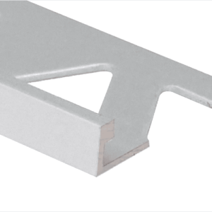 Prova Cm2150Sca12 Flat Tile Edge ? Satin Clear Anodized (Sca) ? 5/16 In. (8 Mm) X 12 Ft.