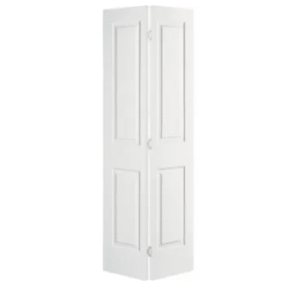Bifold 2 Panel Square Hollow Door 32? X 80? X 1 3/8?  (Track Hardware Included)