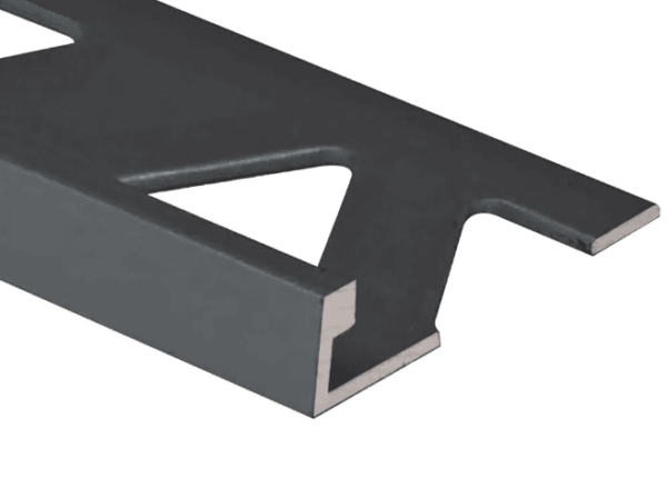 Prova Cm2149Sbk08 Flat Tile Edge ? Satin Black (Sbk) ? 1/4 In. (6.5 Mm) X 8 Ft.