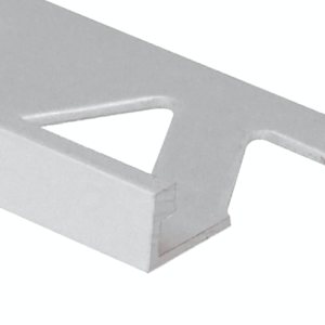 Prova Cm2149Sca08 Flat Tile Edge ? Satin Clear Anodized (Sca) ? 1/4 In. (6.5 Mm) X 8 Ft.