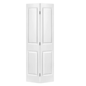 Bifold 2 Panel Square Hollow Door 30? X 80? X 1 3/8?  (Track Hardware Included)