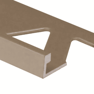 Prova Cm2149Sti08 Flat Tile Edge ? Satin Titanium (Sti) ? 1/4 In. (6.5 Mm) X 8 Ft.