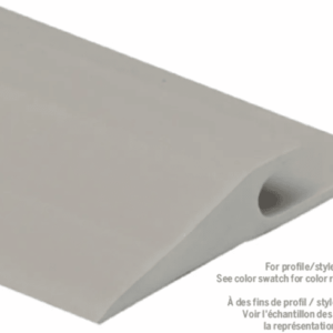 M-D Pro Fprd2150Wht12 1/4? (6.4 Mm) Vinyl Insert Reducer ? White ? (St-050) ? 1-3/8? (3.5 Cm) W1, 1-5/8? (4.1 Cm) W2 X 12 Ft. (3.7 M) L