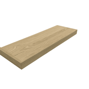 Oak Stair Tread Left Return 42?X10?