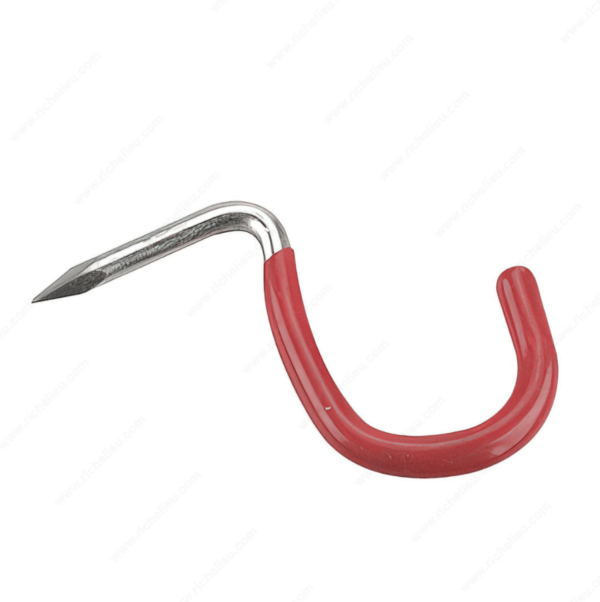 Vinyl Coat Hammer-In Hook 3/16