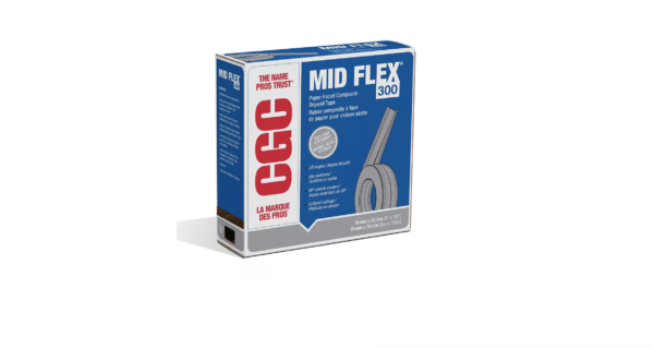 Cgc Flex Tape 3Inx 100Ft Strait-Flex Mid Flex Paper-Faced Drywall Tape