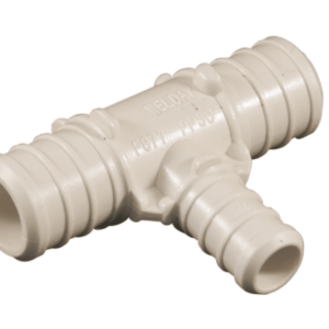 Aqua Dynamic 9752-434 Pex Fitting Plastic Tee 3/4 X 1/2 X 3/4 Upc