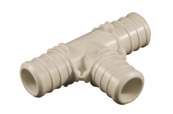 Aqua Dynamic 9752-444 Pex Fitting Plastic Tee 3/4 Upc