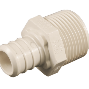 Aqua Dynamic 9753-043 Pex Fitting Plastic 3/4 Pex X 1/2 Male Adapter Upc