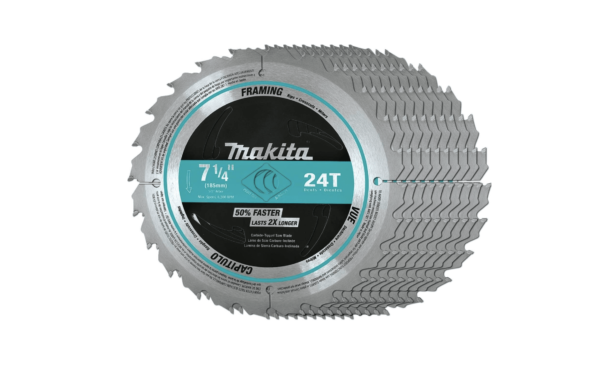 Makita 7-1/4? Blade 24T 5/8? 10/Se