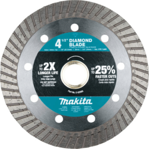 Makita 4-1/2? Dmnd Blade Turbo Rim