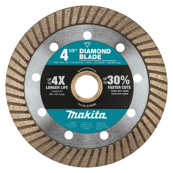 Makita 4-1/2? Dmnd Blade Turbo