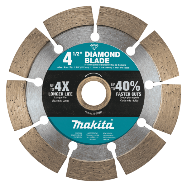 Makita 4-1/2? Dmnd Blade Turbo