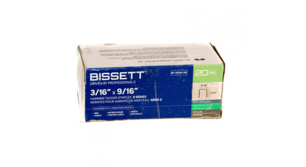 Bissett Bf-D5418-5M Hammer Tacker Staple (Electric Staples) Single Pack