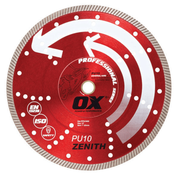 Ox Tools Ox-Pu10-7 Pro Series 7? Diamond Blade