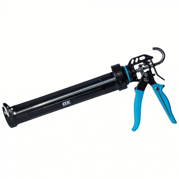 Ox Tools Ox-P044410 Pro Heavy-Duty Caulk Gun 10Oz, 12:1 Thrust Ratio