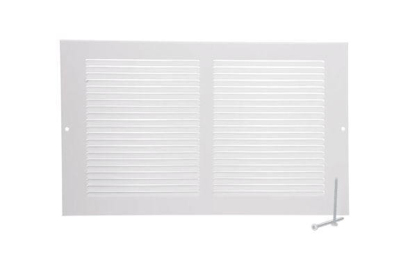 Imperial Rg0077 Baseboard Return Air Grille ? Steel ? White ? 24-In W X 6-In H