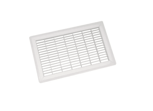 Imperial Rg1108 Return Air Floor Grille 10 In L 6 In W Rectangle Steel White