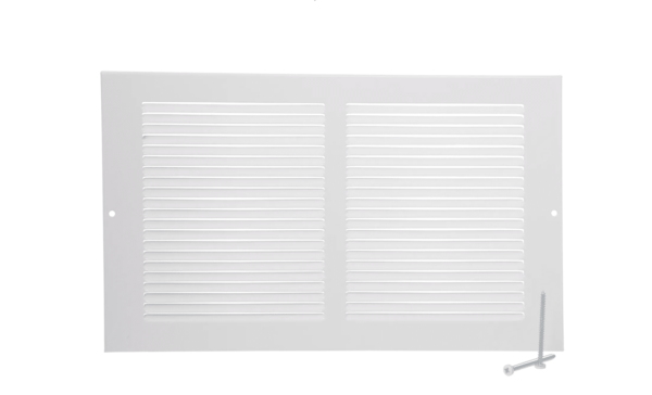 Imperial Rg0042 Baseboard Return Air Grille ? Steel ? White ? 14-In W X 8-In H