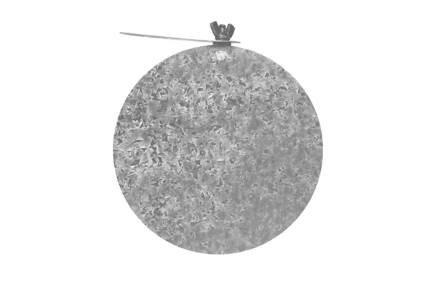 Imperial Gv0750 5In Galvanized Damper With Key