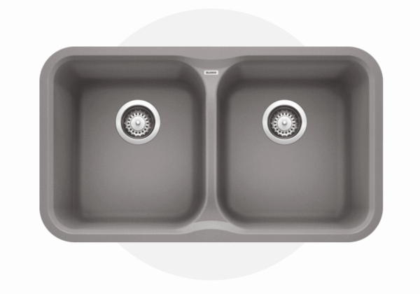 Blanco Vision U2,  Metallic Grey