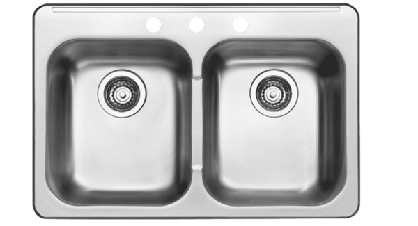 Blanco 401168 31.5?X20.5? Drop In Ss Double Sink