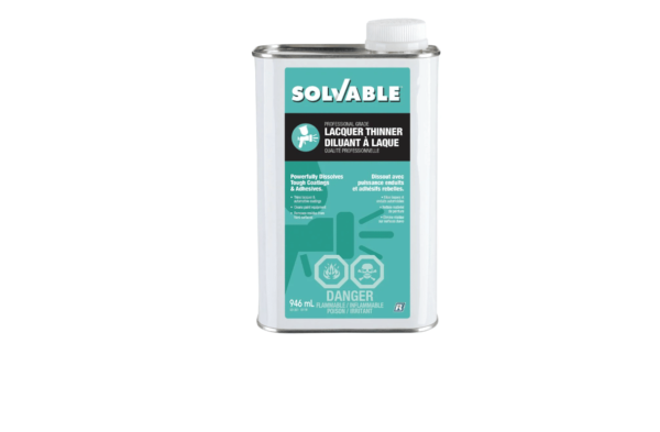 Solvable 53-351 Professional Grade Lacquer Thinner 946 Ml