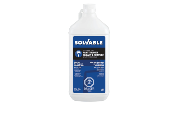 Solvable 53-321 Professional Grade Paint Thinner 946 Ml