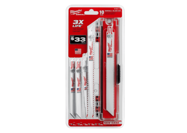 Milwaukee 49-22-3310 10Pc Sz Blade Set Can (D)